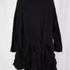 krista larson robe wavey dress en coloris black chez abby maud de dos