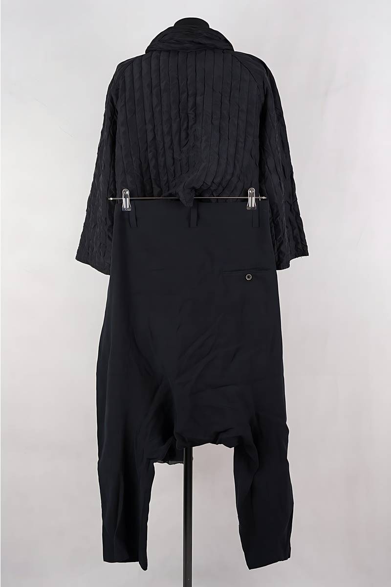 ewa i walla pantalon 11409 majvi en coloris black chez abby maud de dos