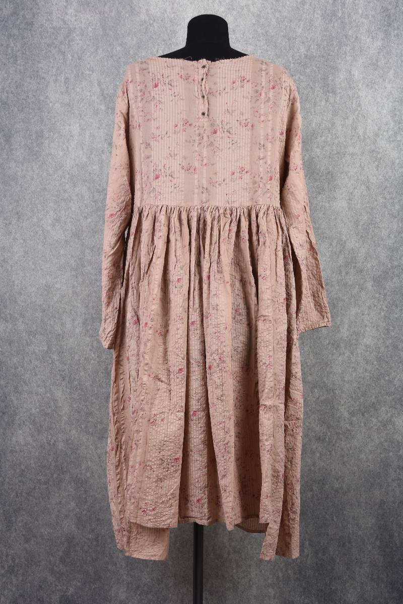 LES OURS<br> Robe Amia Liberty Vieux Rose 9