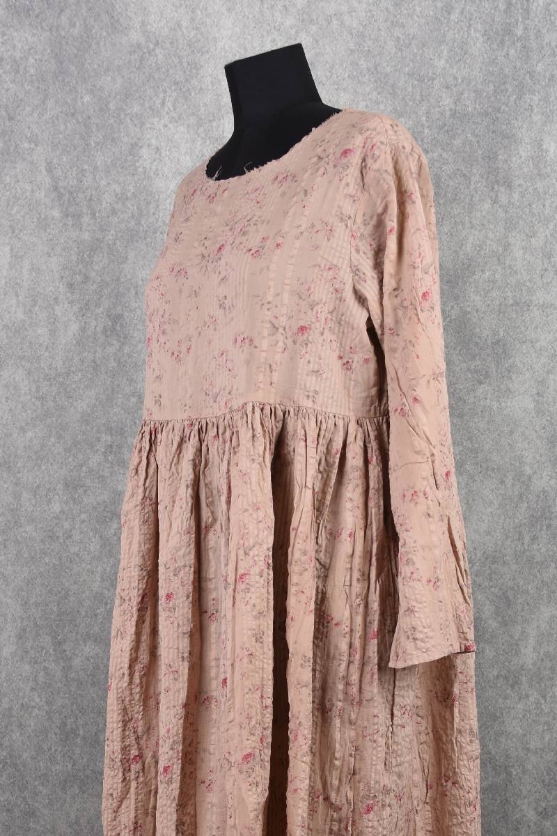 LES OURS<br> Robe Amia Liberty Vieux Rose 6