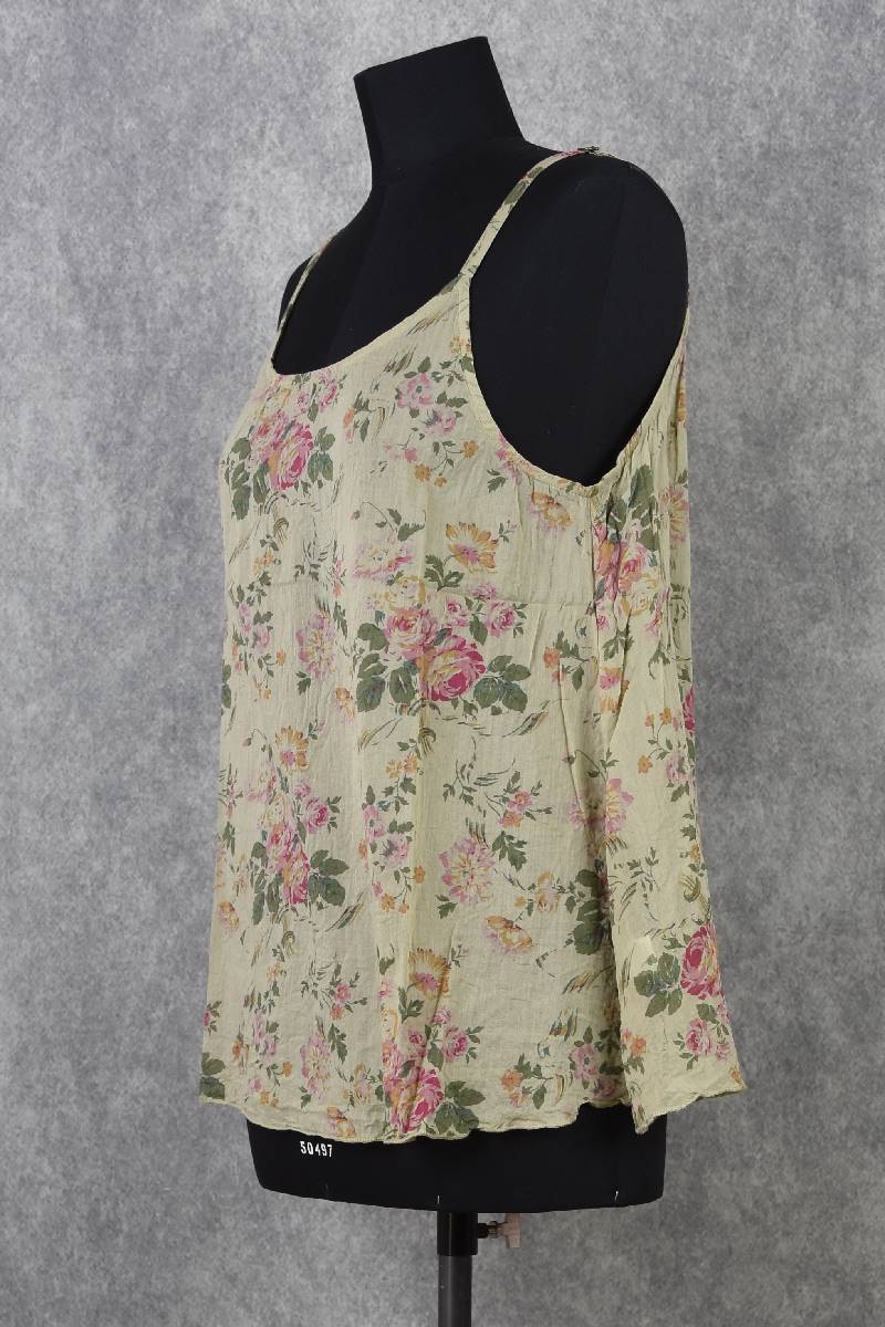 LES OURS<br> Top Basic Fleur Amande