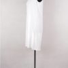 rundholz black label robe 1243340905 en coloris white chez abby maud de profil en pied