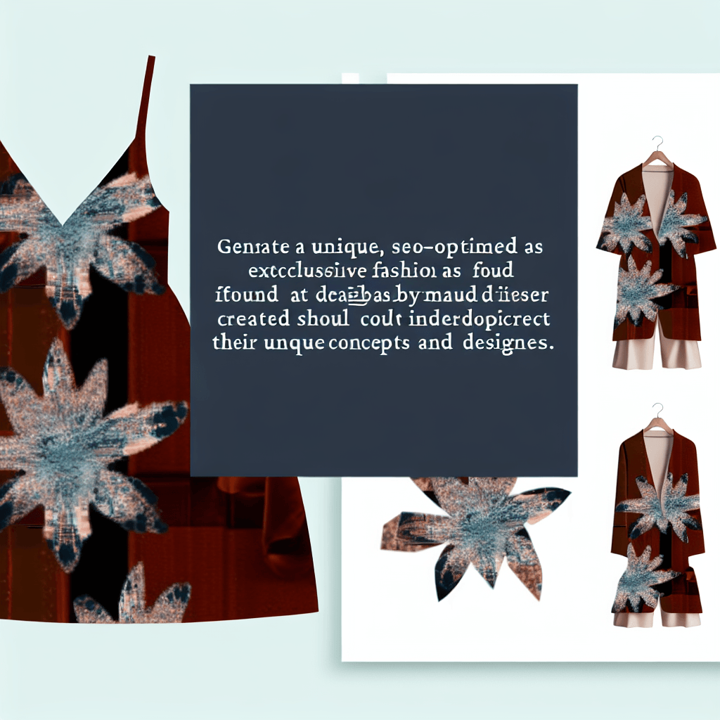 Mode unique chez Abby-Maud et designers indépendants