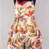 krista-larson-robe-short-pinwheel-silk-print-flowers-abby-maud-dos krista larson robe short pinwheel en coloris silk print flowers chez abby maud de dos