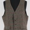 ewa-i-walla-vest-10001-vilgot-herringbone-homme-abby-maud-face-bouton ewa i walla veste 10001 vilgot en coloris herringbone chez abby maud de face bouton
