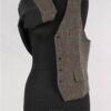 ewa-i-walla-vest-10001-vilgot-herringbone-homme-abby-maud-face-doublure ewa i walla veste 10001 vilgot en coloris herringbone chez abby maud de face doublure