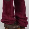 olars ulla guetres legs en coloris burgundy chez abby maud 1