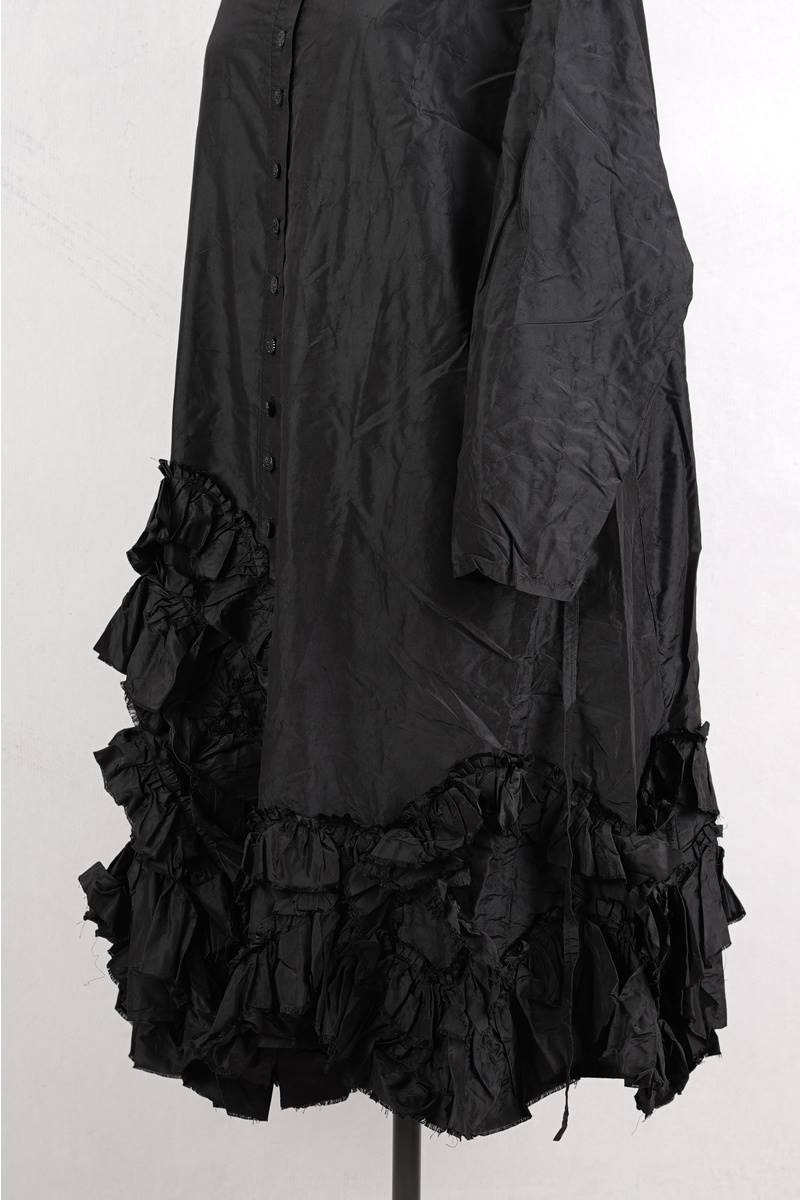 krista-larson-robe-pretty-dress-taffeta-black-abby-maud-dos-profil-bas KRISTA LARSON DESIGNS<br> Robe Pretty Dress Black Silk