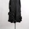krista-larson-robe-pretty-dress-taffeta-black-abby-maud-face-pied-1 KRISTA LARSON DESIGNS<br> Robe Pretty Dress Black Silk