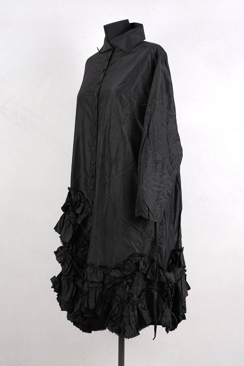 krista-larson-robe-pretty-dress-taffeta-black-abby-maud-profil KRISTA LARSON DESIGNS<br> Robe Pretty Dress Black Silk