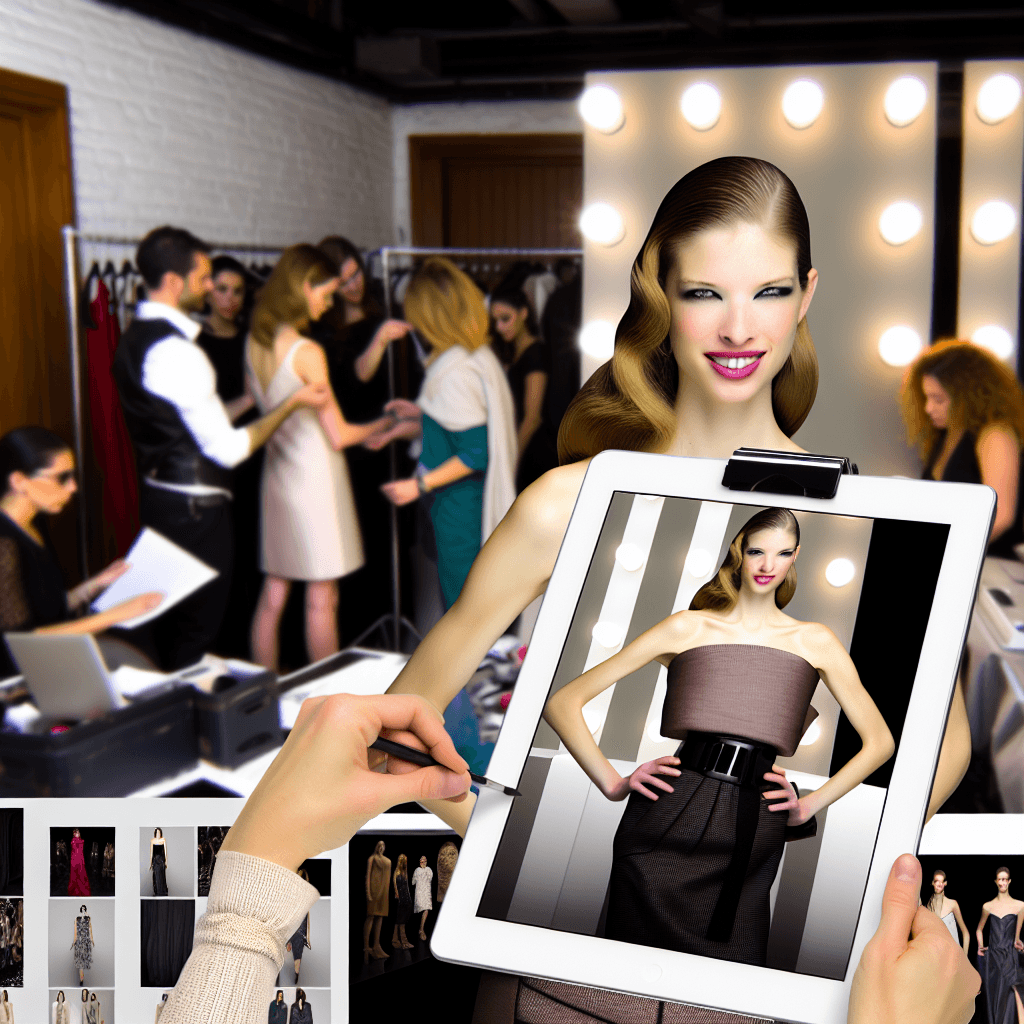 Coulisses de la mode avec Abby-Maud