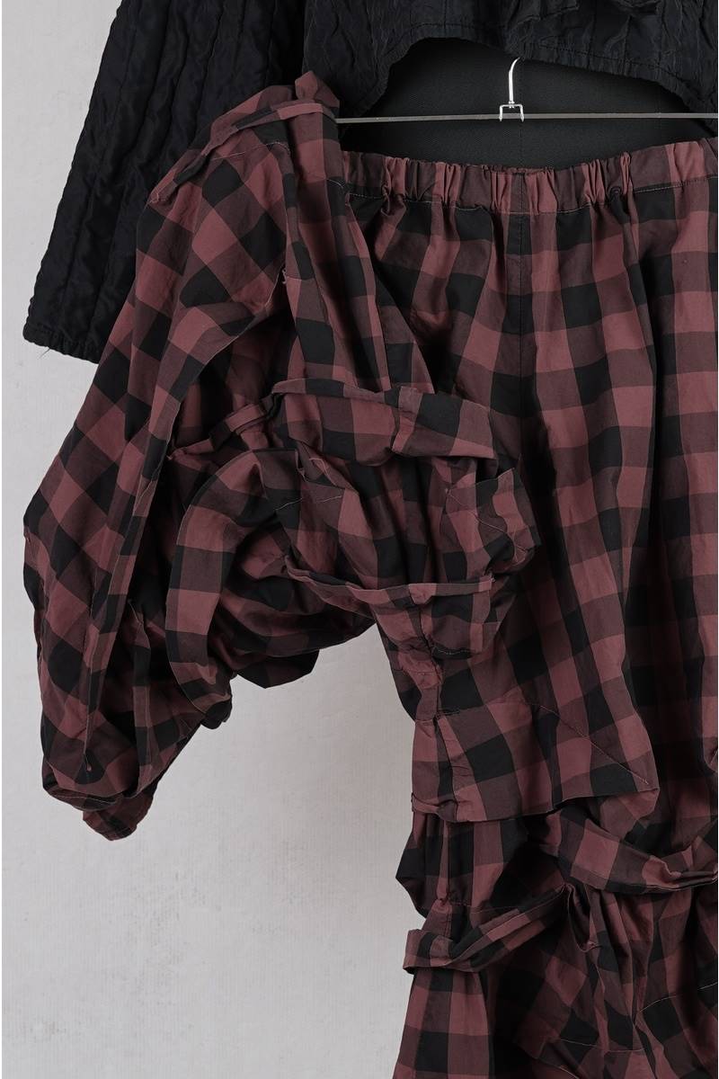 krista larson designs pantalon stormy corduroy en coloris buffalo check chez abby maud de face en zoom jmabe