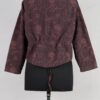 krista larson designs veste bolero jacket en coloris garnet chez abby maud de dos
