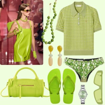 Accessoires verts incontournables 2025