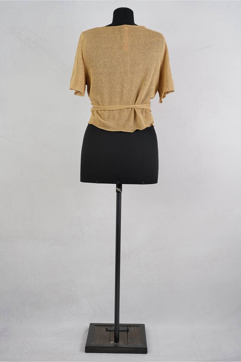 ewa i walla cardigan 44149 aina en coloris hay chez abby maud de dos en pied