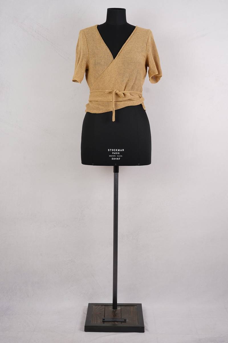 ewa i walla cardigan 44149 aina en coloris hay chez abby maud de face en pied