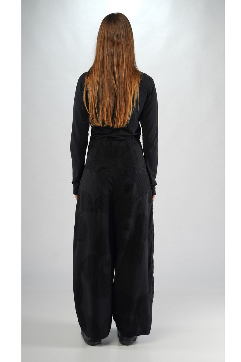 rundholz-black-label-pantalon-2253390106-black-blackflock-abby-maud-dos RUNDHOLZ BLACK LABEL<br> Pantalon 2253390106 Black Black Flock