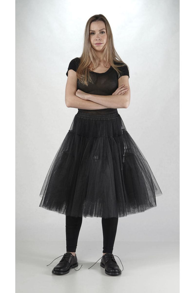 rundholz jupe 2251230313 en coloris black chez abby maud