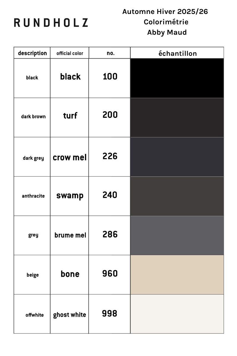 rundholz coloris automne hiver 2025 chez abby maud