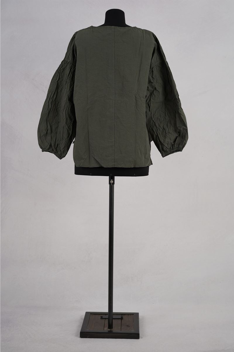 ewa i walla blouse 44160 odette forest green abby maud dos pied