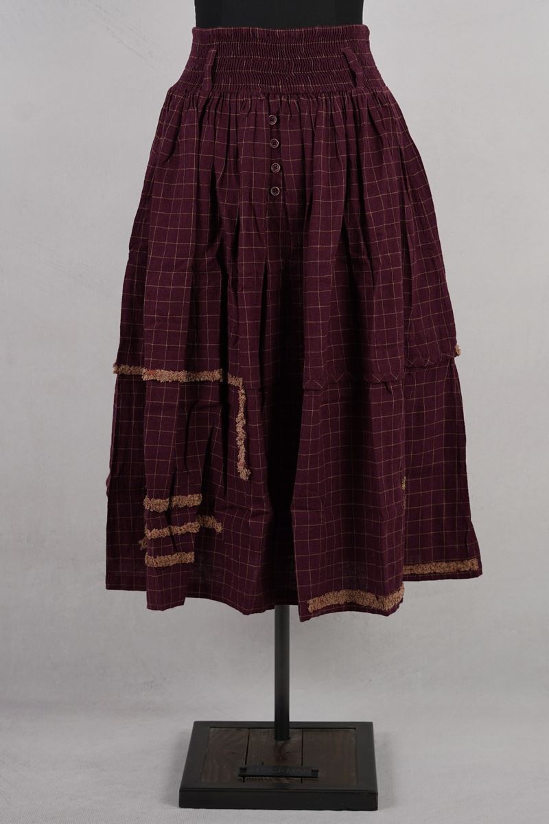 ewa i walla jupe 22296 sabrina dark plum abby maud face sur pied