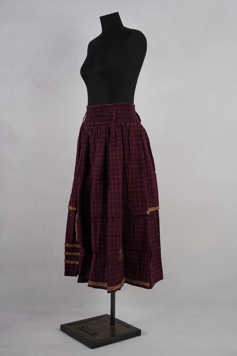 ewa i walla jupe 22296 sabrina dark plum abby maud profil pied