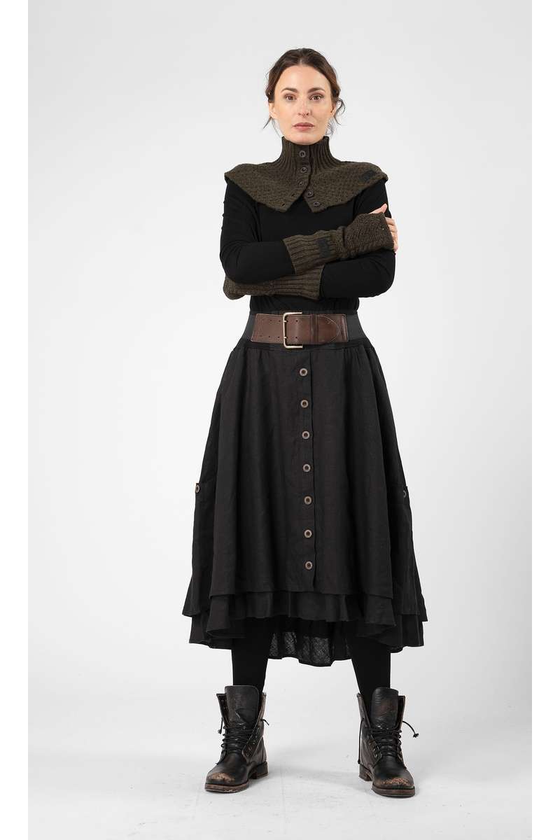 olars ulla mitaines sleeves en coloris green chez abby maud