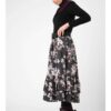 OLARS ULLA <br> Jupe Noras Black Flower