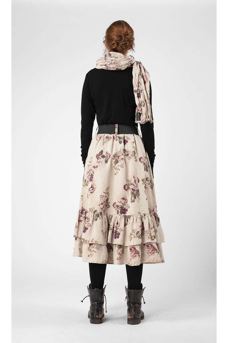 OLARS ULLA <br> Jupe Noras Natural Flower