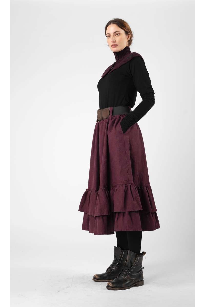 OLARS ULLA <br> Jupe Noras Purple