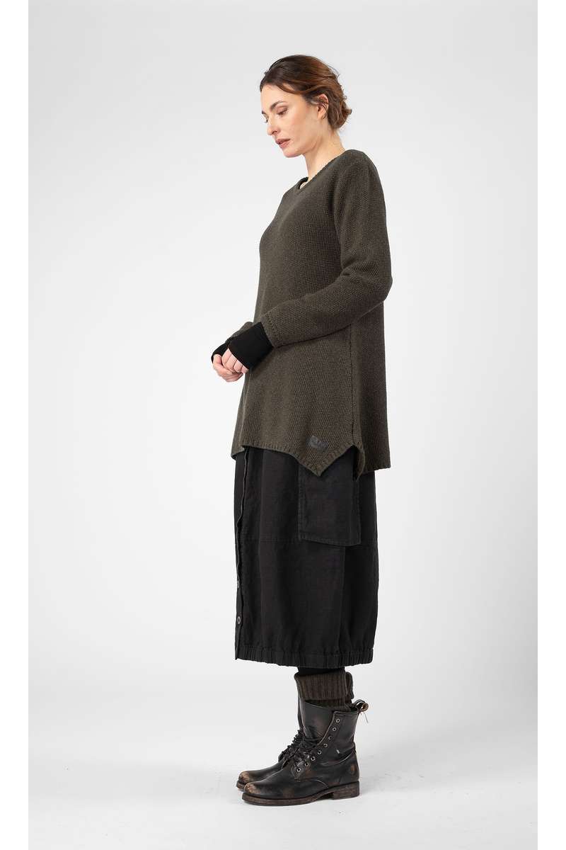 OLARS ULLA <br> Pullover Sant Green