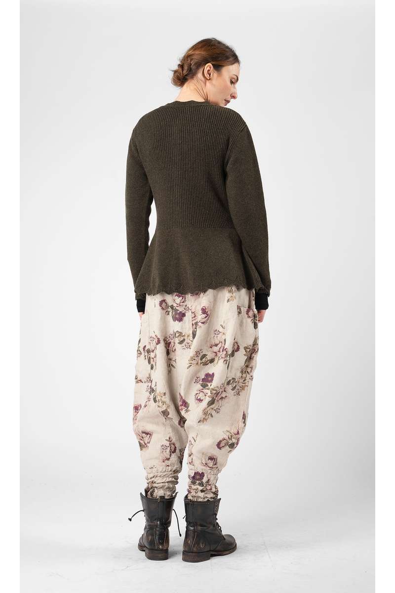 OLARS ULLA <br> Gilet Soda Green