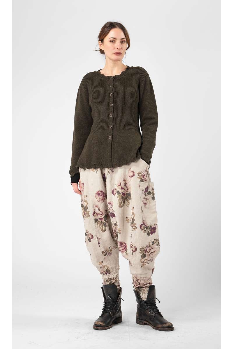 olars ulla cardigan soda en coloris green chez abby maud