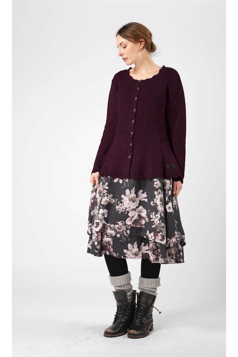 OLARS ULLA <br> Gilet Soda Purple