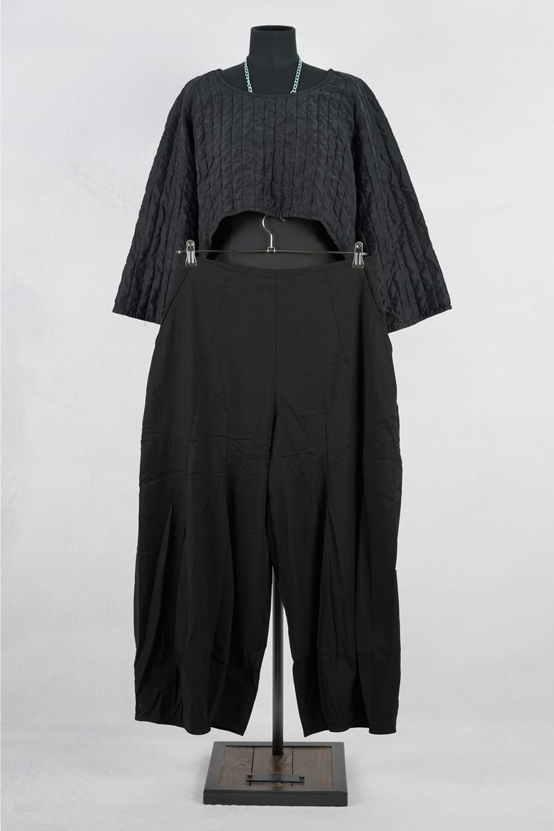 rundholz black label pantalon 2253390126 black abby maud face en pied