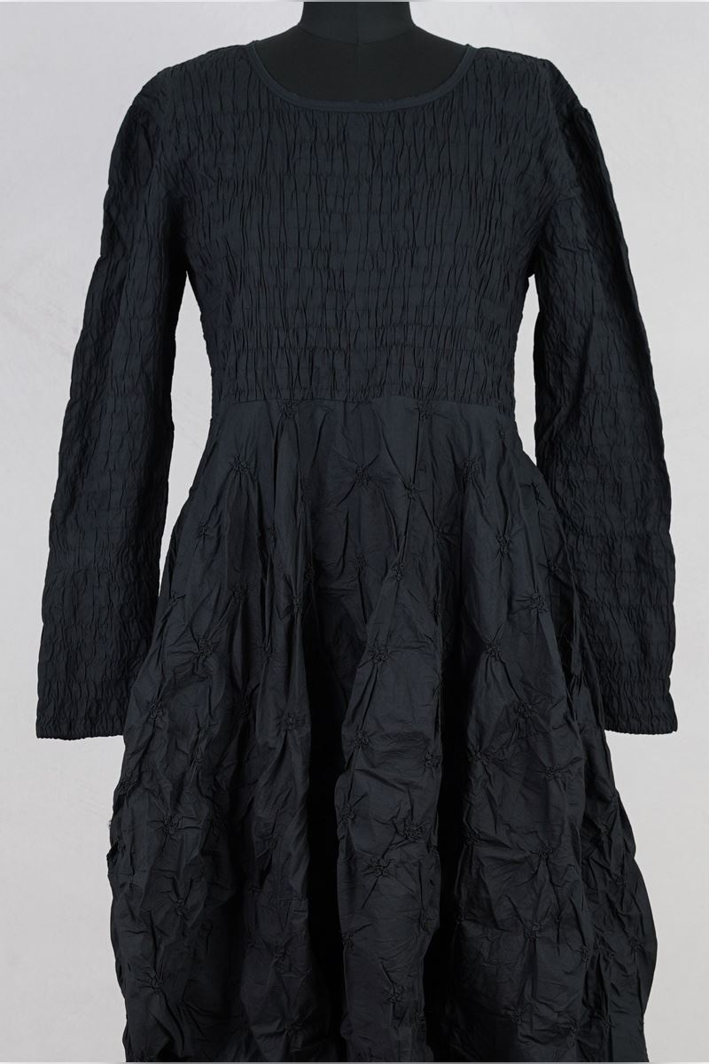 ewa i walla robe 55919 claire black abby maud face tissu