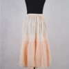 krista larson designs jupe foundation skirt peach light abby maud dos en pied