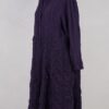 krista larson designs manteau low rouched striped eggplant abby maud profil