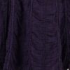 krista larson designs manteau low rouched striped eggplant abby maud profil bas