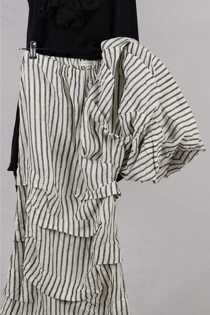 krista larson designs pantalon stormy pants striped cream abby maud face jambe zoom