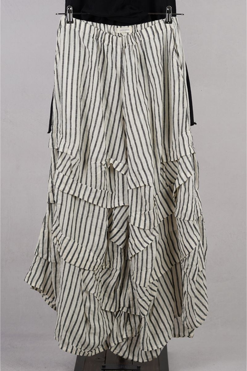 krista larson designs pantalon stormy pants striped cream abby maud face