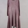 krista larson designs long ballet dress merlot enzyme distress abby maud face