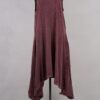 krista larson designs robe long ballet slip garnet enzyme abby maud face en pied