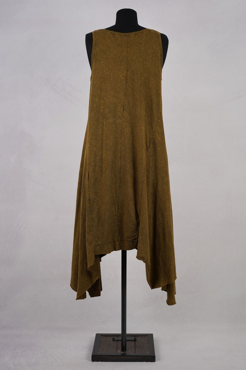 krista larson designs robe long ballet slip peanut abby maud dos en pied