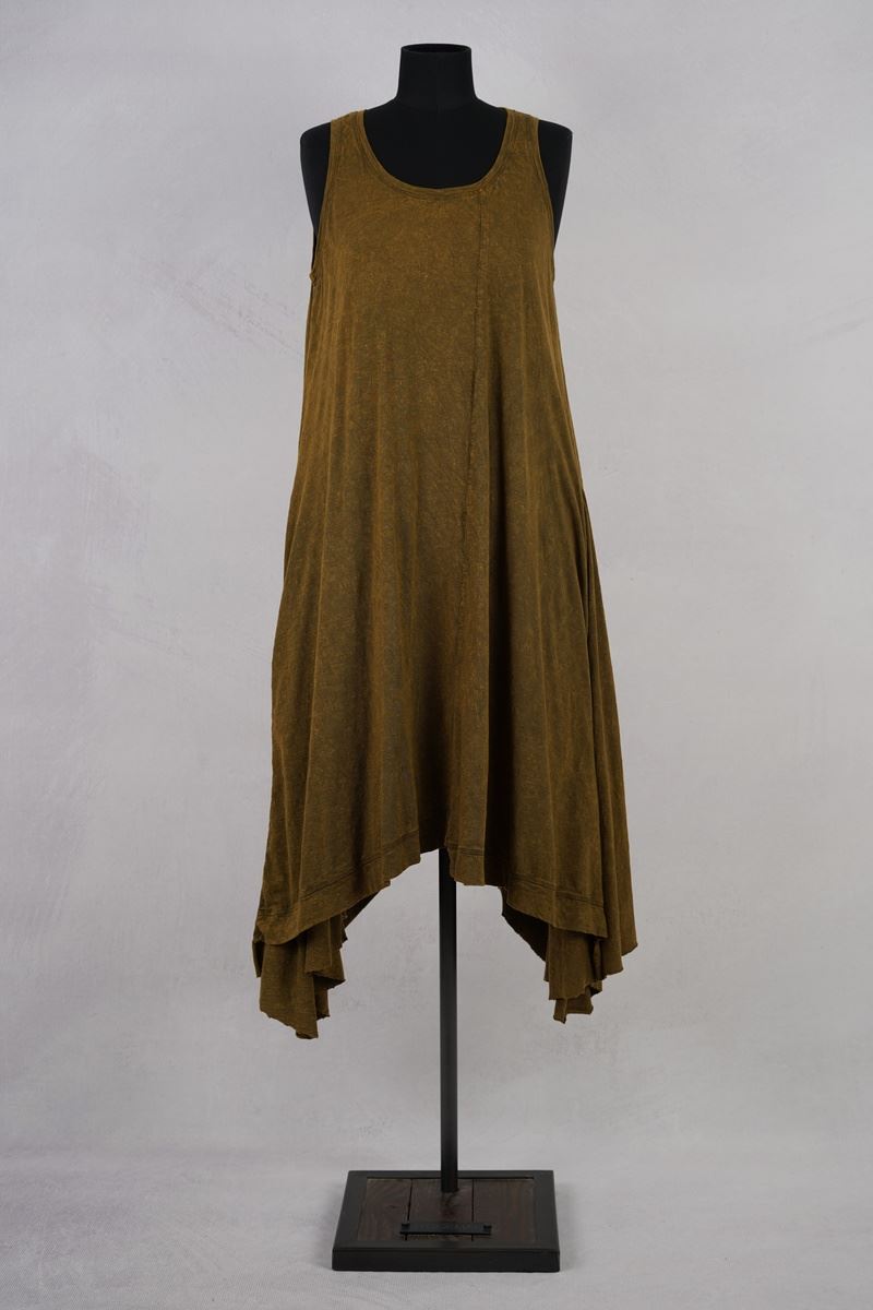 krista larson designs robe long ballet slip peanut abby maud face en pied