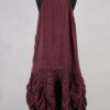krista larson designs robe low rouched slip garnet enzyme lin abby maud dos