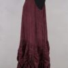 krista larson designs robe low rouched slip garnet enzyme lin abby maud profil