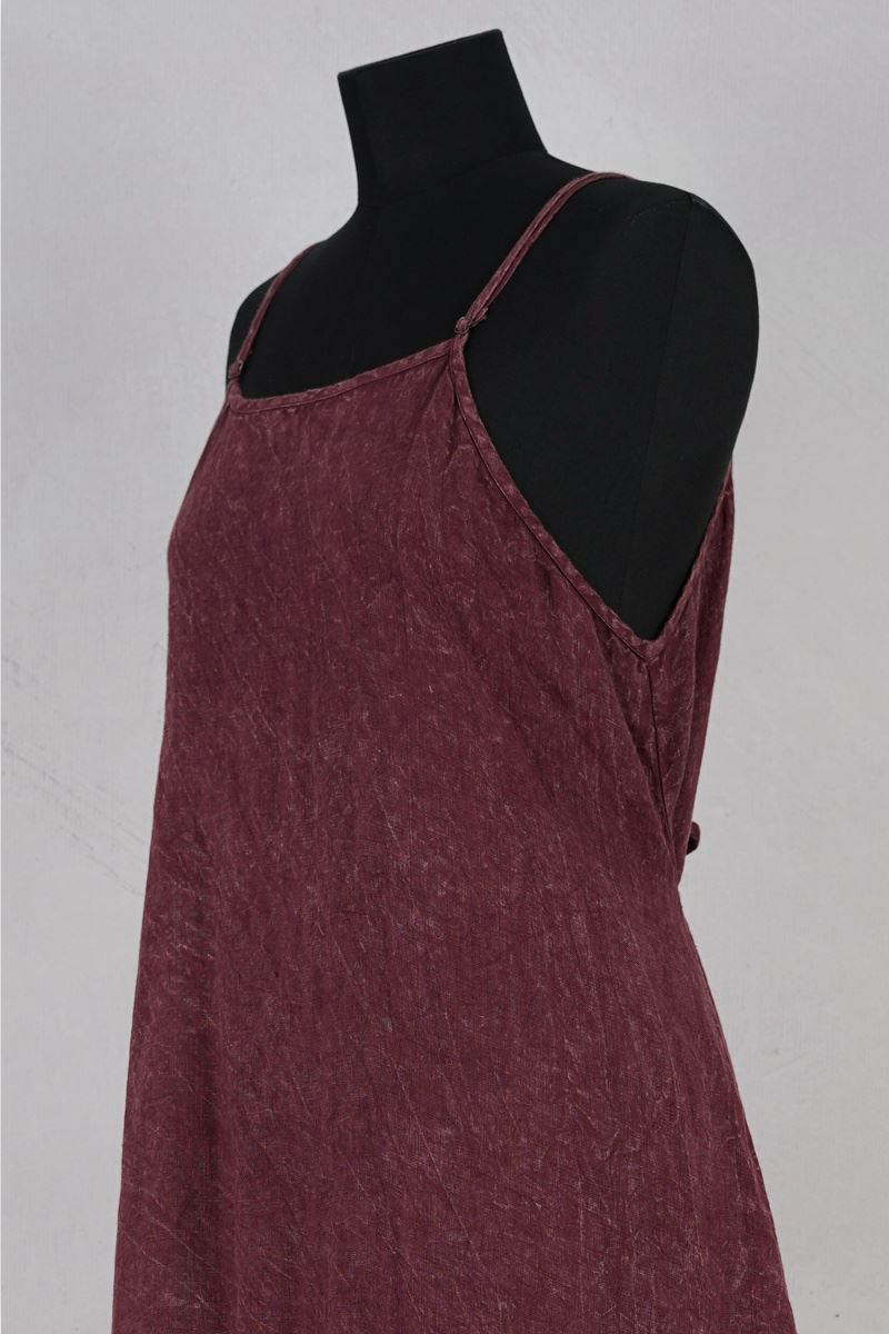 krista larson designs robe low rouched slip garnet enzyme lin abby maud profil attache zoom