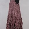 krista larson designs robe low rouched slip merlot floral abby maud profil