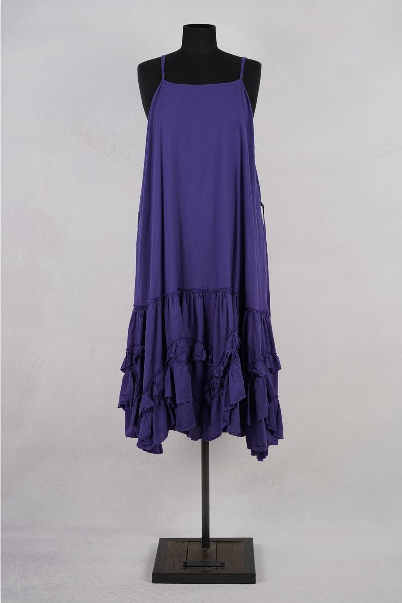 krista larson designs robe petticoat slip eggplant blue abby maud face en pied